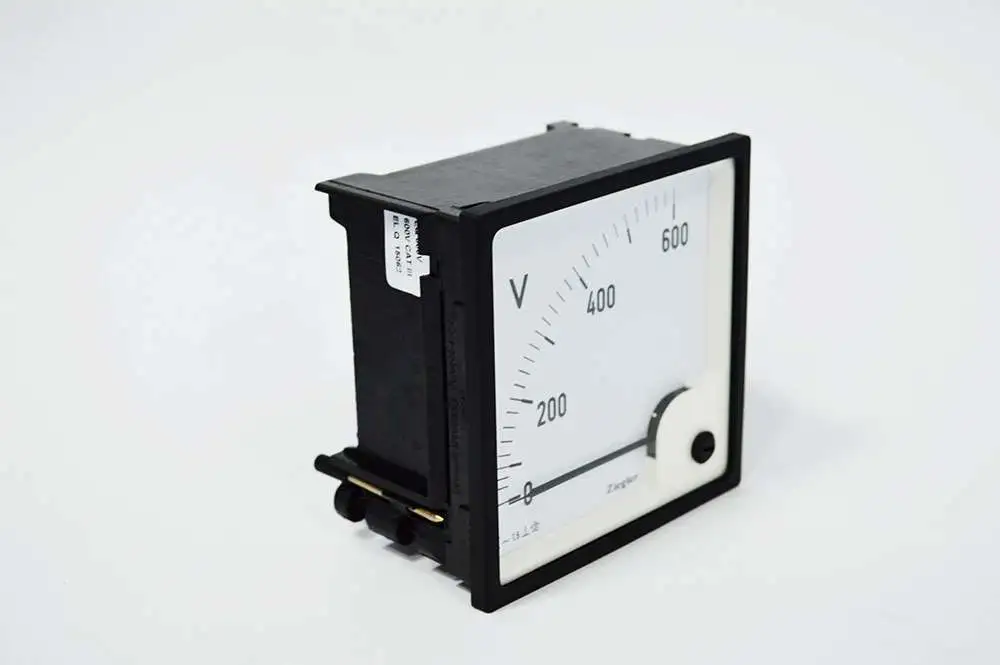 Ziegler EQ96 Analog Volt Meter for panel mounting